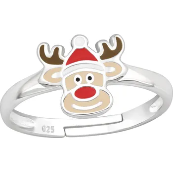 Prsten Majya Stříbrný nastavitelný prsten VÁNOČNÍ SOB small Ag/; ≤1,00 g 10596