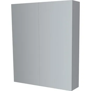 Kotel Mereo Koupelnová skříňka zrcadlová 80 cm, galerka, 2 x dvířka, Multidecor, Šedý Supermat CN798G82SEDA