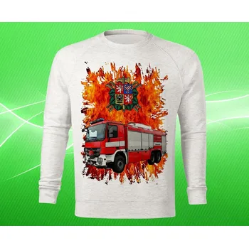 Pánská mikina mikina hasiči Mercedes-Benz ACTROS 6x4 dámská M