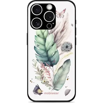 Pouzdro na mobilní telefon Lesklý kryt Mobiwear Glossy - Apple iPhone 15 Pro Max - G018G Jemné kvítí (Prémiové lesklé pouzdro, obal, kryt Mobiwear Glossy na mobil Apple iPhone 15 Pro Max - G018G Jemné kvítí, materiál Plast + TPU silikon - krytí po všech stranách, neošoupatelný)