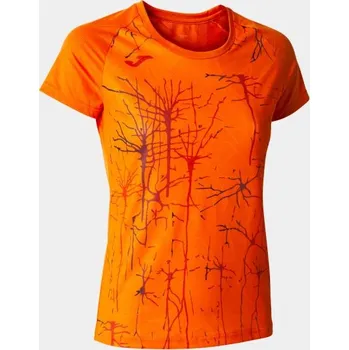 Dámské/Dívčí sportovní tričko JOMA ELITE IX SHORT SLEEVE T-SHIRT ORANGE Velikost: L, Barva: ORANGE