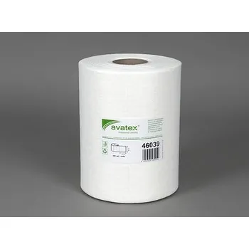 Utěrka AVATEX 460 NW utěrka, role, 380x280, 1 role = 300 utěrek, netkaná textilie, 1 vrstvá, bílá
