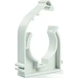 Chuděj Příchytka potrubí 18 mm jednoduchá s klipem - 1K018B