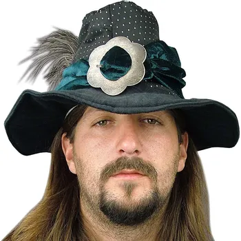 Klobouk Lencera Klobouk se pštrosími pery pánský