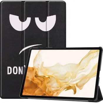 Pouzdro na tablet Print chytré zavírací pouzdro na Samsung Galaxy Tab S9+/Tab S10+ - nesahat