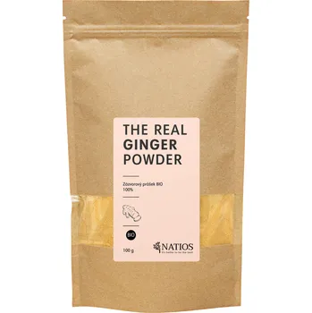 Přírodní produkt Natios BIO Zázvor Prášek, 100 g