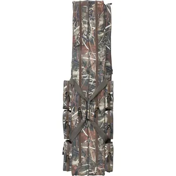 Pouzdro na prut Suretti Obal na prut dvoukomorový CAMO - 145cm