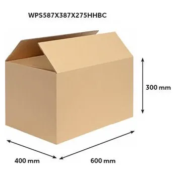 Obalový materiál Klopová krabice 600 x 400 x 300 mm, 5VVL