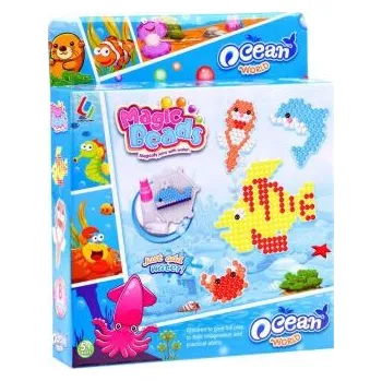 Dětské navlékací korálky Magic Beads: vodní korálky, Oceán