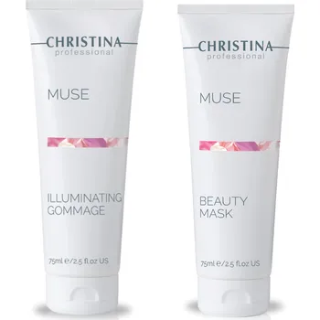 Pleťová maska Christina Cosmeceuticals Maska krásy a rozjasňující gomáž Muse