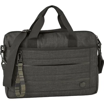 Pánská aktovka Pánská taška na notebook B.Holt 84349-500 černá, CATERPILLAR