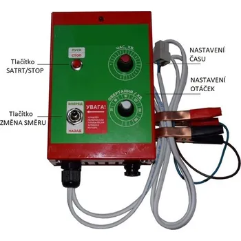 Elektrické ovládání pro ruční medomety - manuální