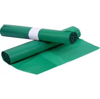 Pytle na odpadky Pytel 80, 700x1100, zelený, LDPE, 120 L, 1 bal. = 15 ks