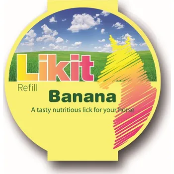 solný liz Likit náhradní náplň 250g Banán
