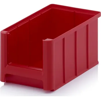 Skladové otevřené přepravky SK 22,5 x 15 x 12,5 cm - Dopravní červená - Dopravní červená - materiál: PP - SK 3-3020