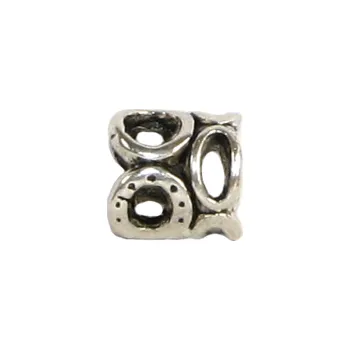 Korálek Korálek kovový KROUŽKY - TOPBEADS