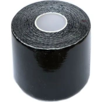 Tejpovací páska Kineziologická tejpovací páska černá Sportovní elastická páska