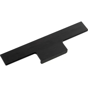 Nábytkové kování TULIP Narážecí úchytový profil Ramara 196 černá broušená (TULIP Narážecí úchytový profil Ramara 196 černá broušená)