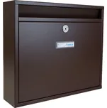 Poštovní schránka H-012 BASIC - RAL 8017 STR. - HNĚDÁ ČOKOLÁDOVÁ
