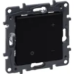 NILOÉ Step stmívač tlačítkový 400W, barva černá, Legrand 863553
