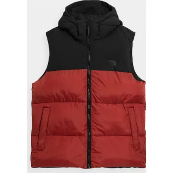 Pánská vesta 4F 4FAW23TVESM064 DARK RED Pánská vesta US XL