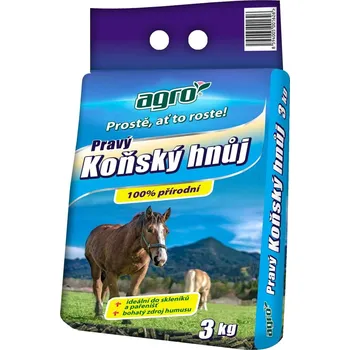 Hnojivo AGRO Koňský hnůj 3kg (000774)