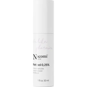 Pleťové sérum Nacomi Next Level Be Like Phoenix noční sérum proti vráskám Retinol 0,25 % 30 ml