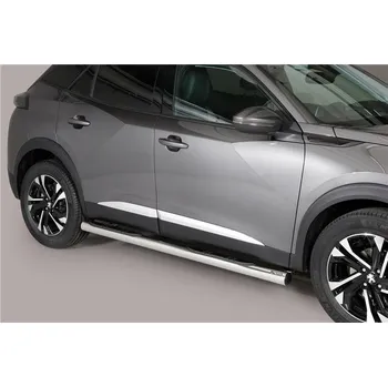 Tuning Boční rám s nášlapy PEUGEOT 2008 2020- Misutonida GP/474 Leštěný nerez