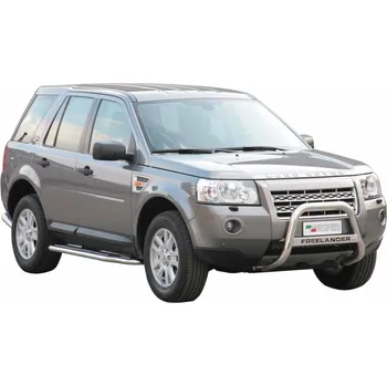 Tuning Přední ochranný rám Medium LAND ROVER Freelander 2008- Misutonida MED/K/227 Leštěný nerez