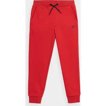 4F 4FJAW23TTROM411 RED Dětské tepláky EU 146