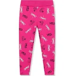 TEPLÉ LEGÍNY S VÁŽKAMI - ZATEPLENÉ DÍVČÍ LEGÍNY KK2321 Velikost: 98, Barva: Malinová