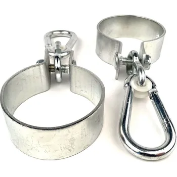 Příslušenství pro plot Objímka 120mm Zn houpačková s karabinou