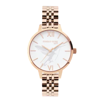 Hodinky Dámské luxusní designové hodinky SUNDAY ROSE Spirit METAL BAND SUN-S01 METAL BAND (POŠTOVNÉ ZDARMA!! )