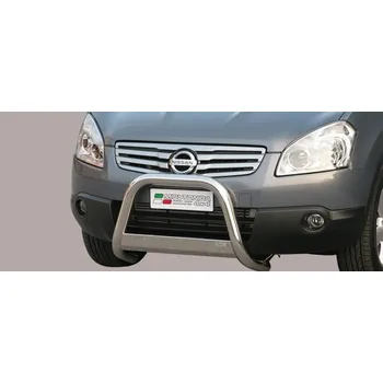 Tuning Přední ochranný rám Medium NISSAN Qashqai 2002-08 Misutonida EC/MED/229 Leštěný nerez