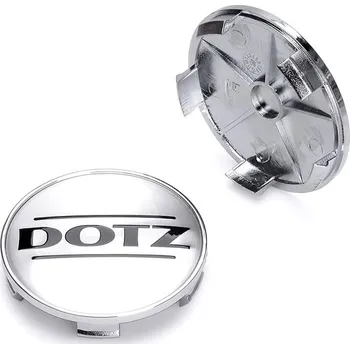 Alu kolo Středová krytka alu kola Ø 65/68mm, Dotz ZO2220, plast, kovovým logem, stříbrné