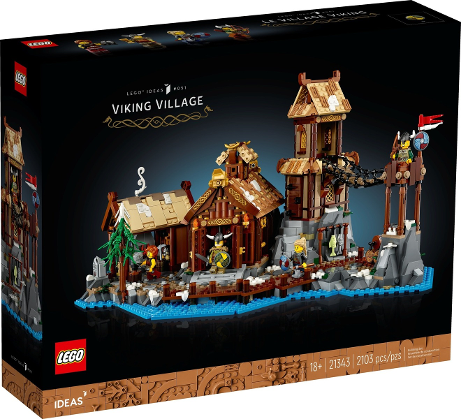 foto Stavebnice LEGO LEGO Ideas 21343 Vikingská vesnice