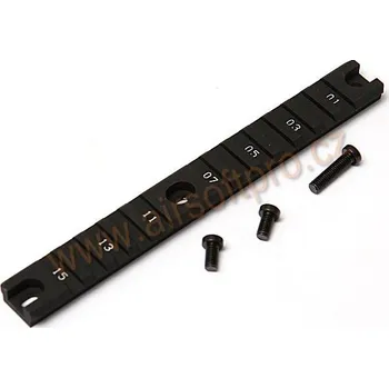 SRC Montážní RIS lišta 16,5cm