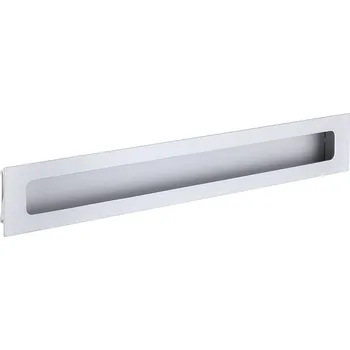 Nábytkové kování TULIP Úchytka Rulida 128 zápustná eloxovaný hliník (TULIP Úchytka Rulida 128 zápustná eloxovaný hliník)