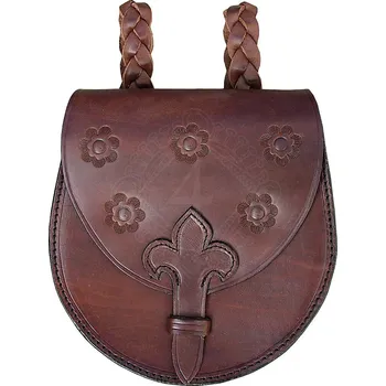 Špulák Kožená brašna kytičková