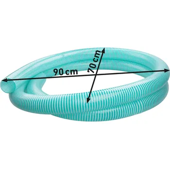 Zahradní hadice hadice sací s plast. spirálou, 3", 5m, HERON 900487