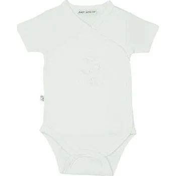 Kojenecký body kojenecké bílé body krátký rukáv velikost 68