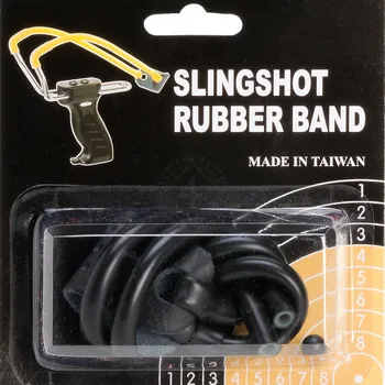 Karnevalový kostým Haller Náhradní guma do praku černá