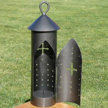 kempingová lampa Krutský Sloupová lucerna celkokovová