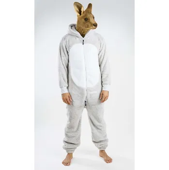 Dámský overall Dupačky teddy myška S - šedá