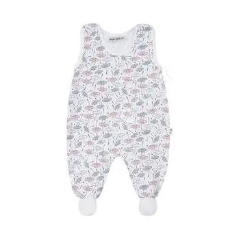 Dupačky Baby service kojenecké dupačky kytičky velikost 68