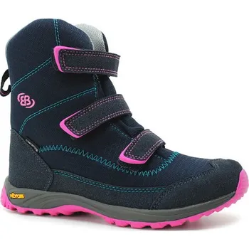 Dívčí zimní obuv BRÜTTING Arendal V 721049 marine/pink, dívčí zimní obuv vel.31