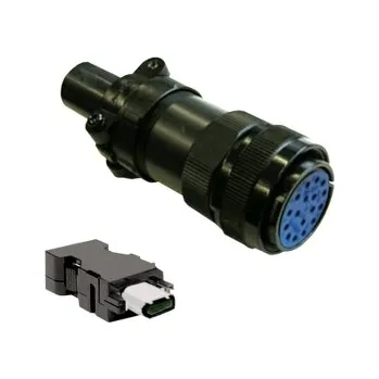 LED páska SCHN VW3M8D2A MIL konektor pro enkodér servomotorů BCH2xH/xM/xR, příruby 100/130/180 mm.