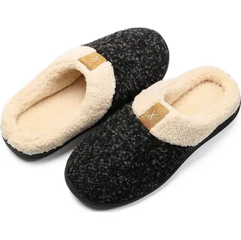 Pánské pantofle Eagsouni Zateplené pantofle černé 38-39