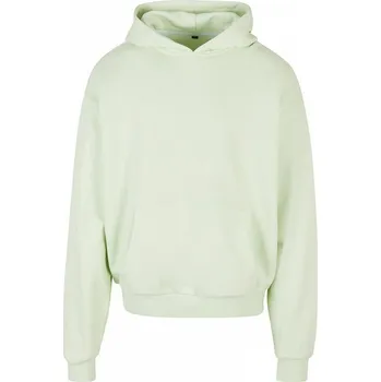Pánská mikina Urban Classics Ultra těžká klokanka ve střihu Box Build Your Brand 460 g/m Barva: zelená mátová světlá, Velikost: S BY162