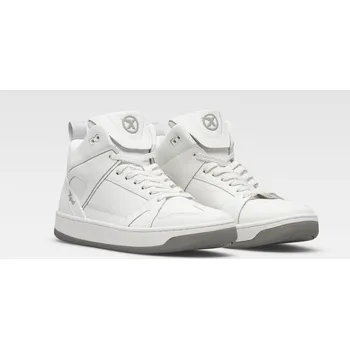 Moto obuv Boty MOTO-1 LEATHER, XPD (bílá, vel. 41)